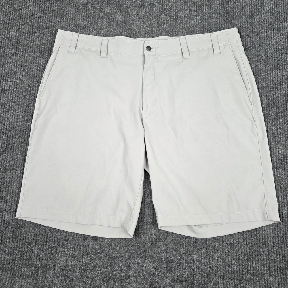 Callaway Mens Golf Shorts Gray Flat Front‎ Performance Stretch Size 40 MA3429